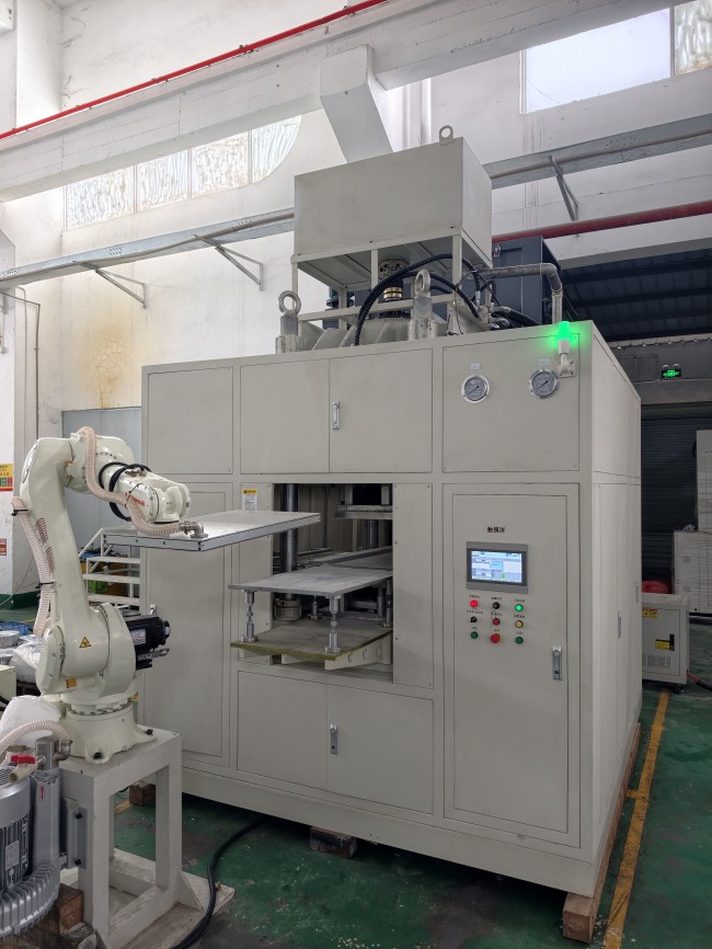 纳米板隔热垫粉末成型机简介 